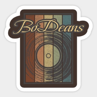 BoDeans Vynil Silhouette Sticker